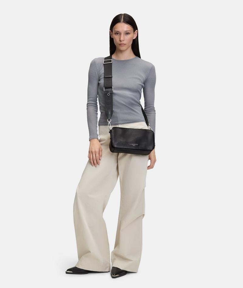 Liebeskind Herren Clarice Crossbody M - Schwarz