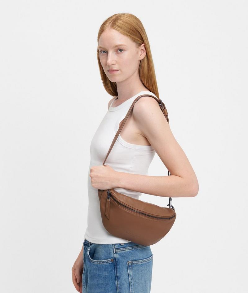 Liebeskind Herren Tavia Belt-bag M - Karamell