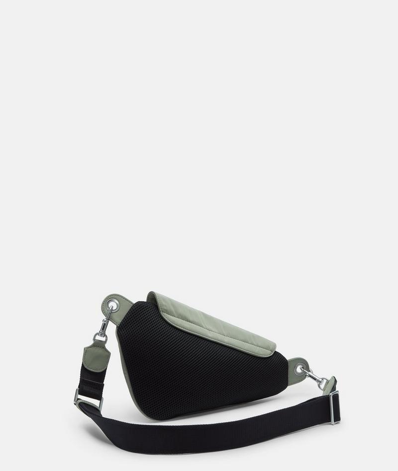 Liebeskind Herren Oval Belt-bag S - Helles Olivgrün