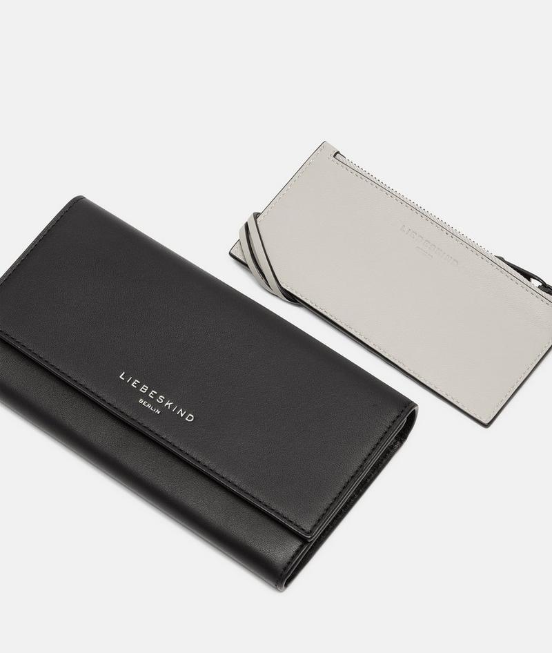 Liebeskind Herren Valentina Geldbörse L - Schwarz