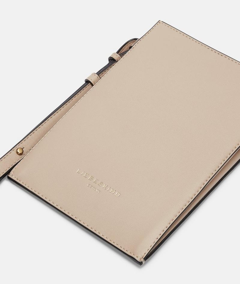 Liebeskind Herren Hilla Mobile Pouch - Sandfarben