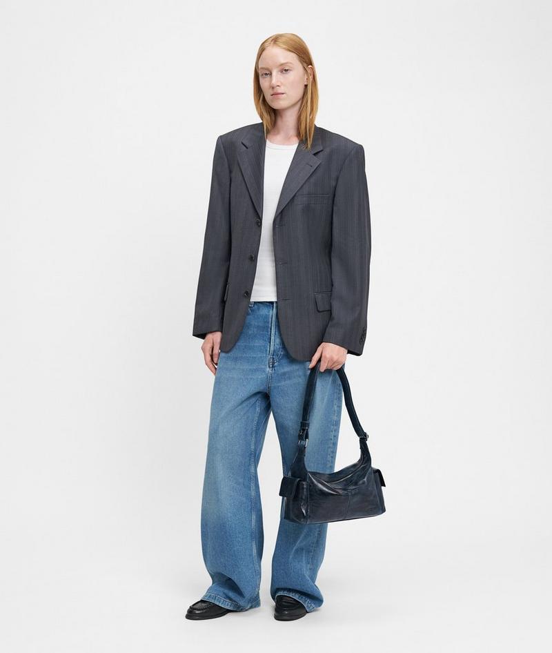 Liebeskind Herren Parker Crossbody S - Navy