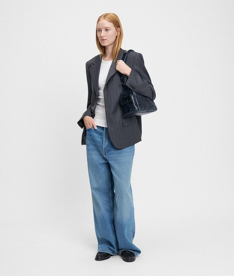 Liebeskind Herren Parker Crossbody S - Navy