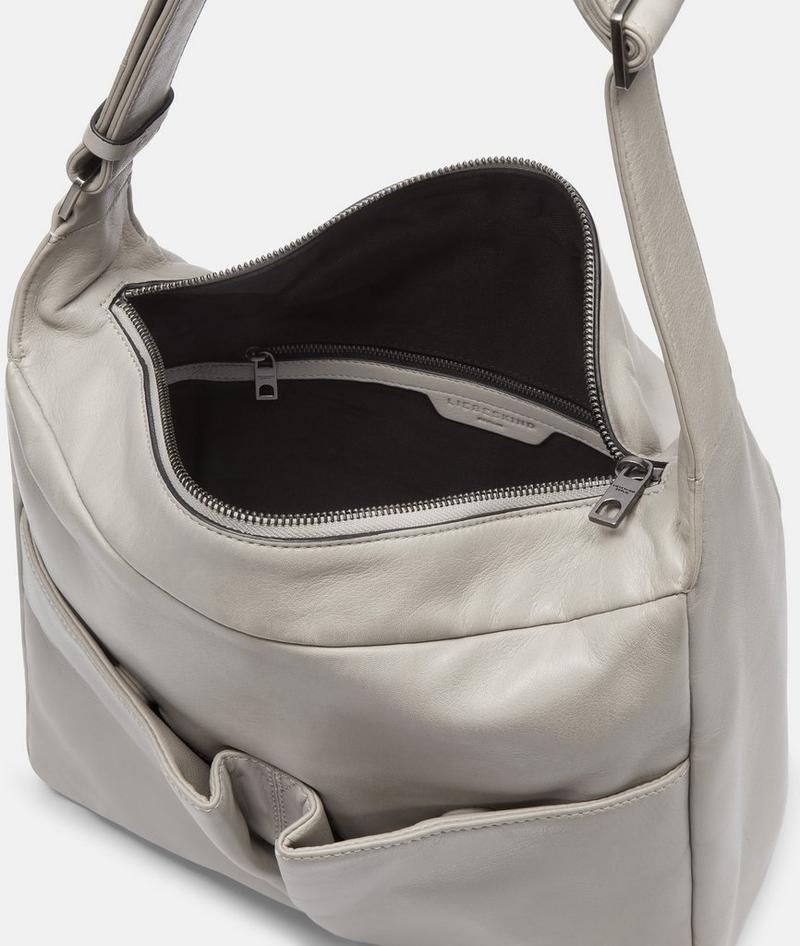 Liebeskind Herren Hera Hobo M - Taubengrau