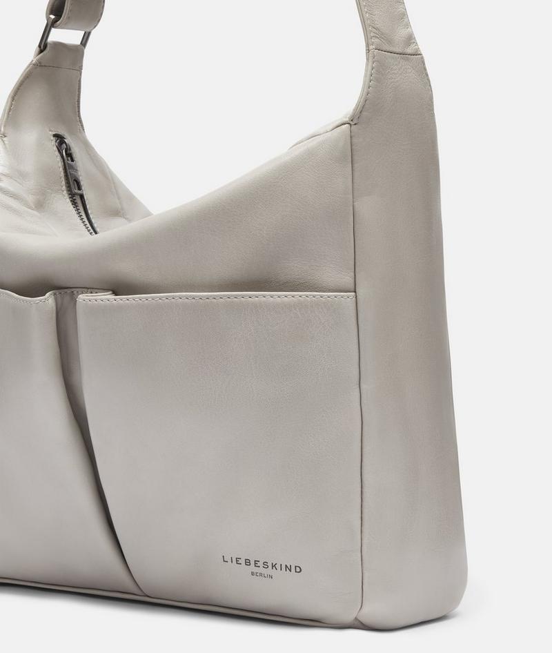 Liebeskind Herren Hera Hobo M - Taubengrau