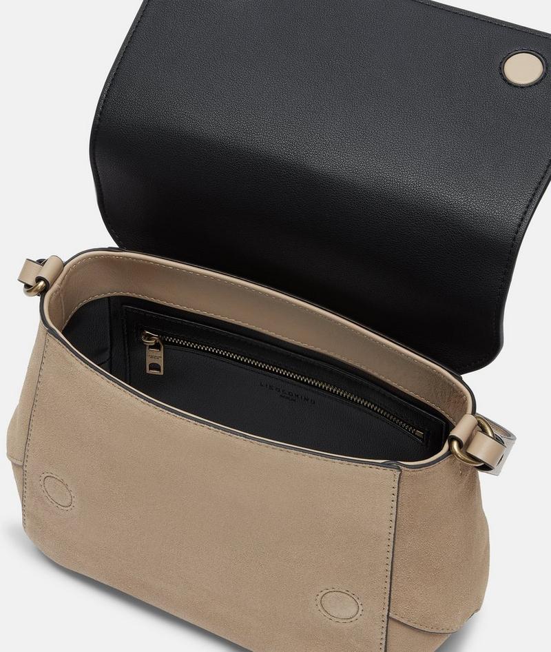 Liebeskind Herren Lilly Crossbody M - Hellbraun