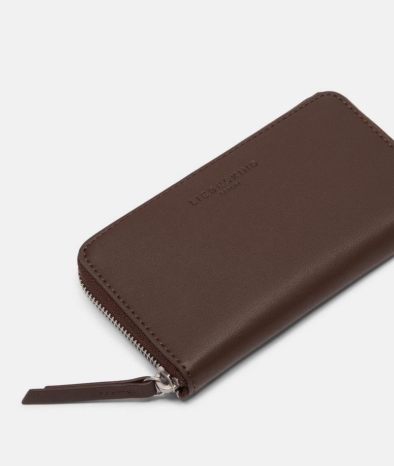 Liebeskind Herren Frieda Geldbörse M - Dunkelbraun