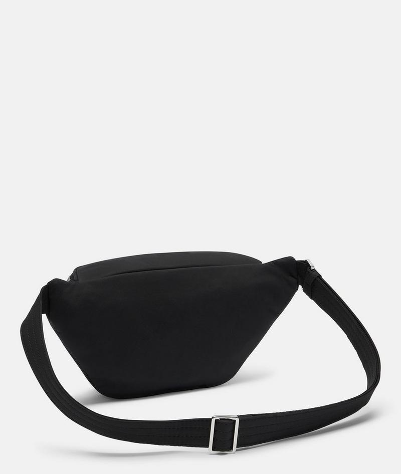 Liebeskind Herren Nylon Lila Belt-bag M - Schwarz