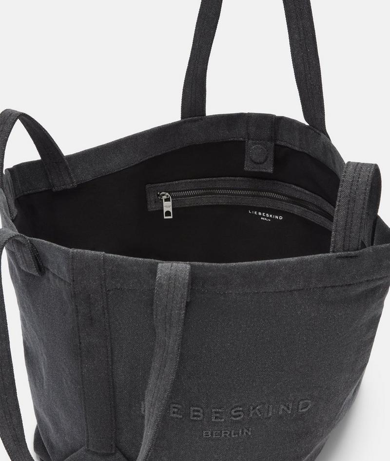 Liebeskind Herren Elvira Shopper M - Schwarz