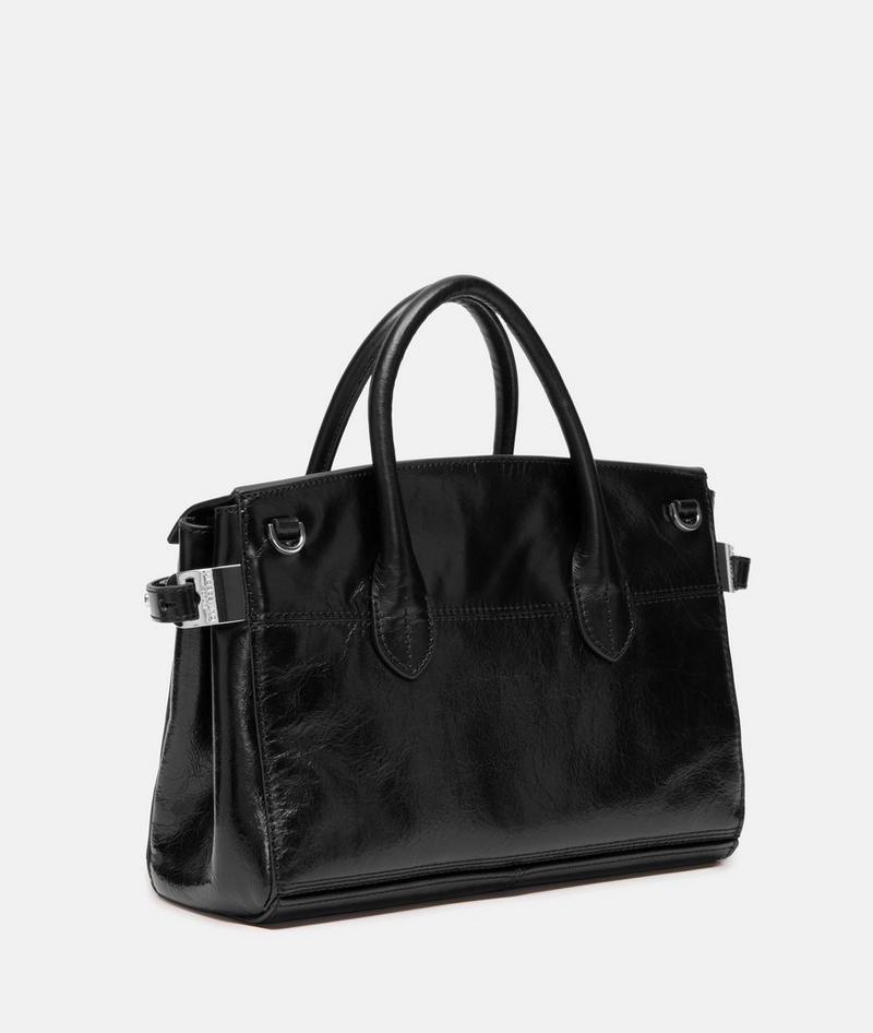 Liebeskind Herren Archive Gloria Satchel M - Schwarz
