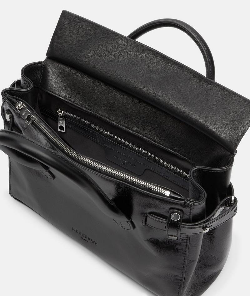Liebeskind Herren Archive Gloria Satchel M - Schwarz