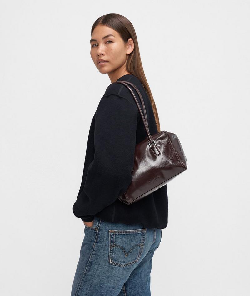 Liebeskind Herren Archive Kayla Satchel S - Bordeaux