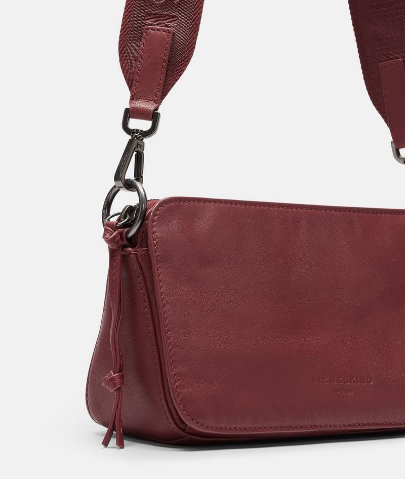 Liebeskind Herren Clarice Crossbody M - Bordeaux