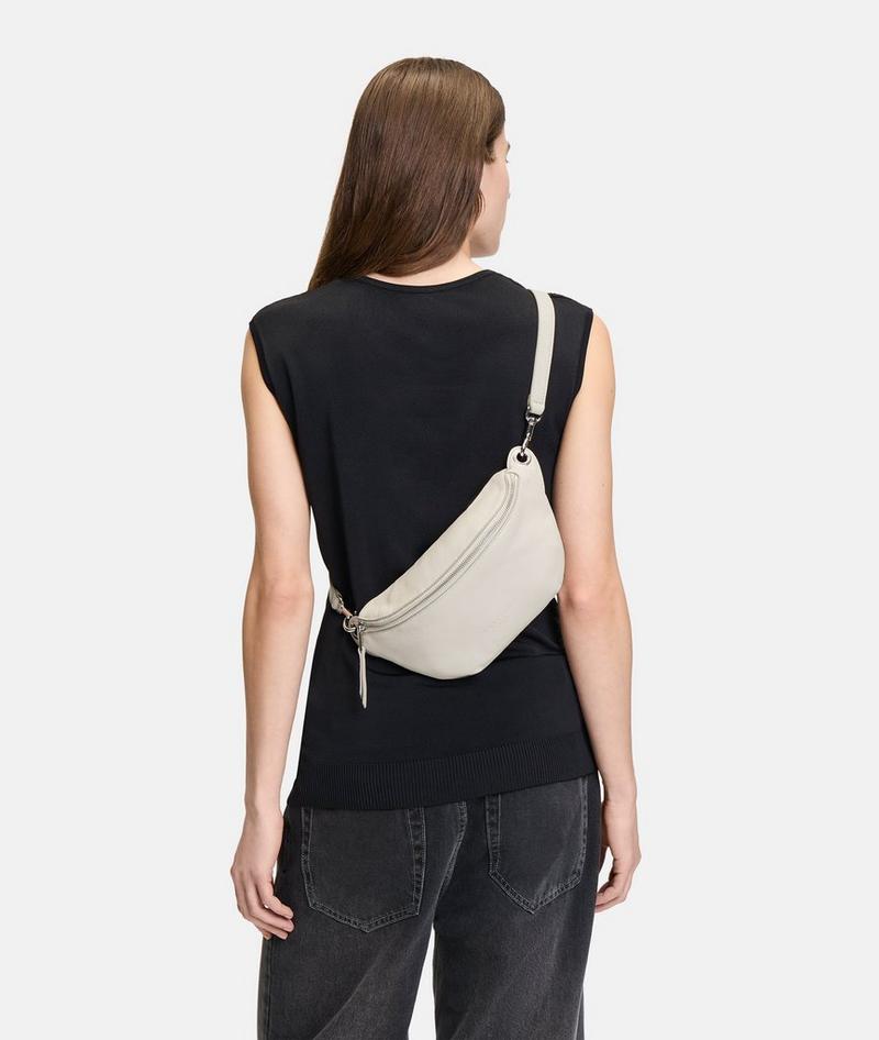 Liebeskind Herren Tavia Belt-bag M - Creme