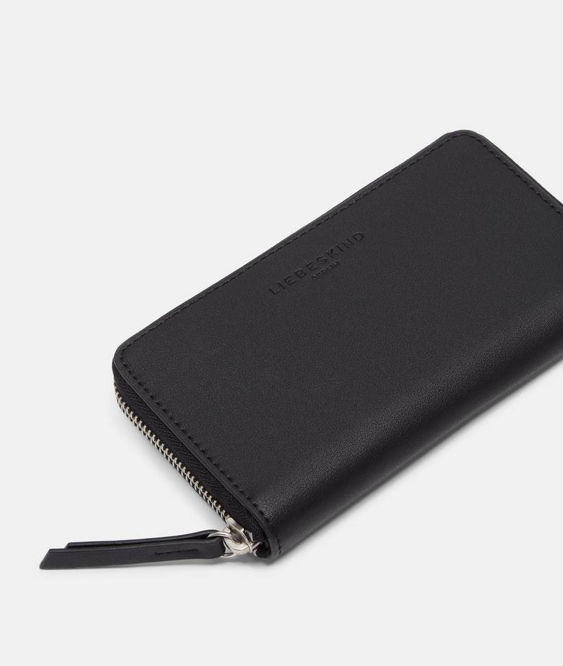 Liebeskind Herren Frieda Geldbörse M - Schwarz