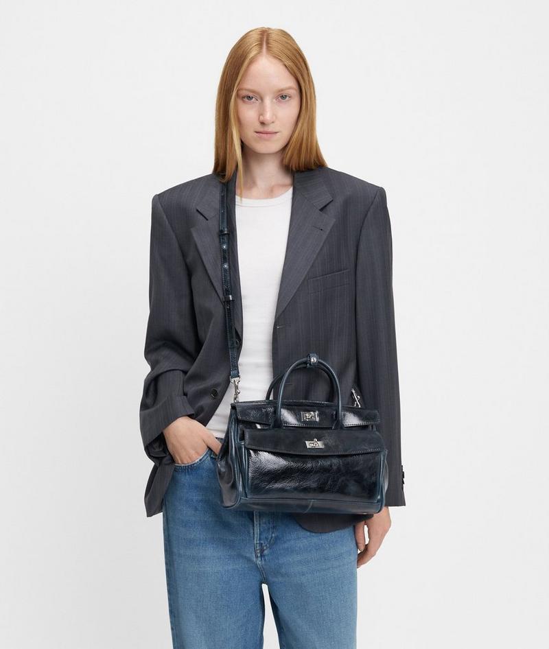 Liebeskind Herren Archive Gloria Ii Satchel M - Navy