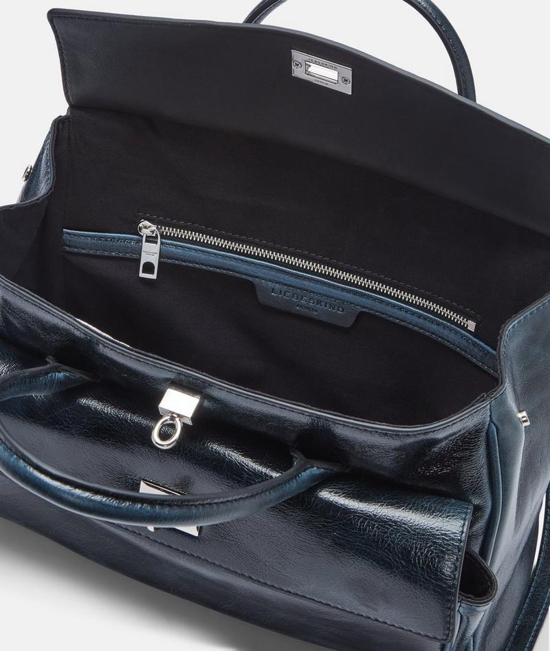 Liebeskind Herren Archive Gloria Ii Satchel M - Navy