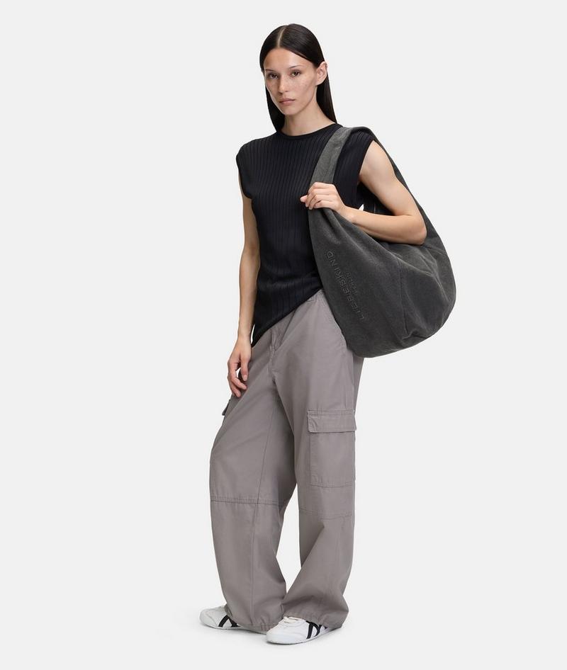 Liebeskind Herren Farrah Hobo L - Schwarz