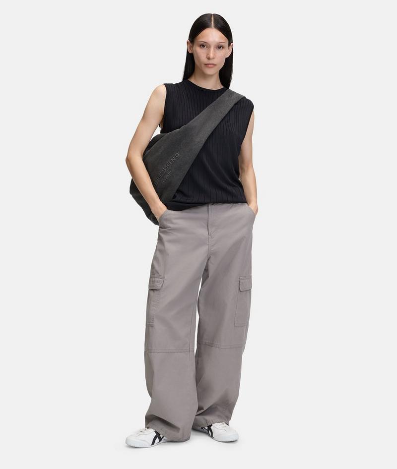 Liebeskind Herren Farrah Hobo L - Schwarz