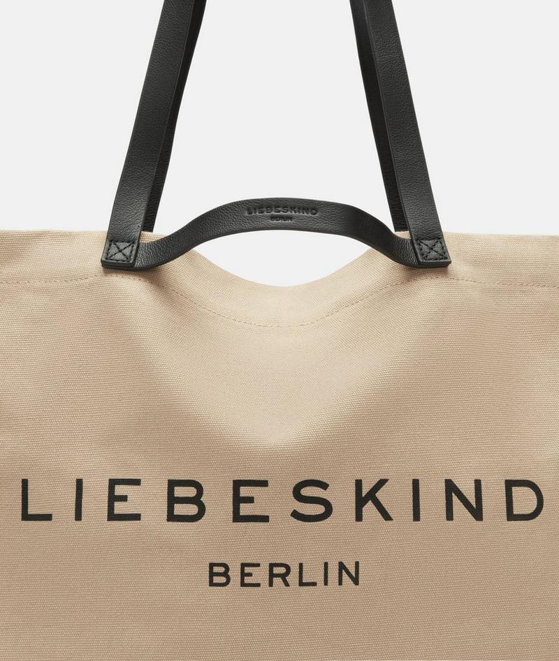 Liebeskind Herren Aurora Shopper L - Hellbraun