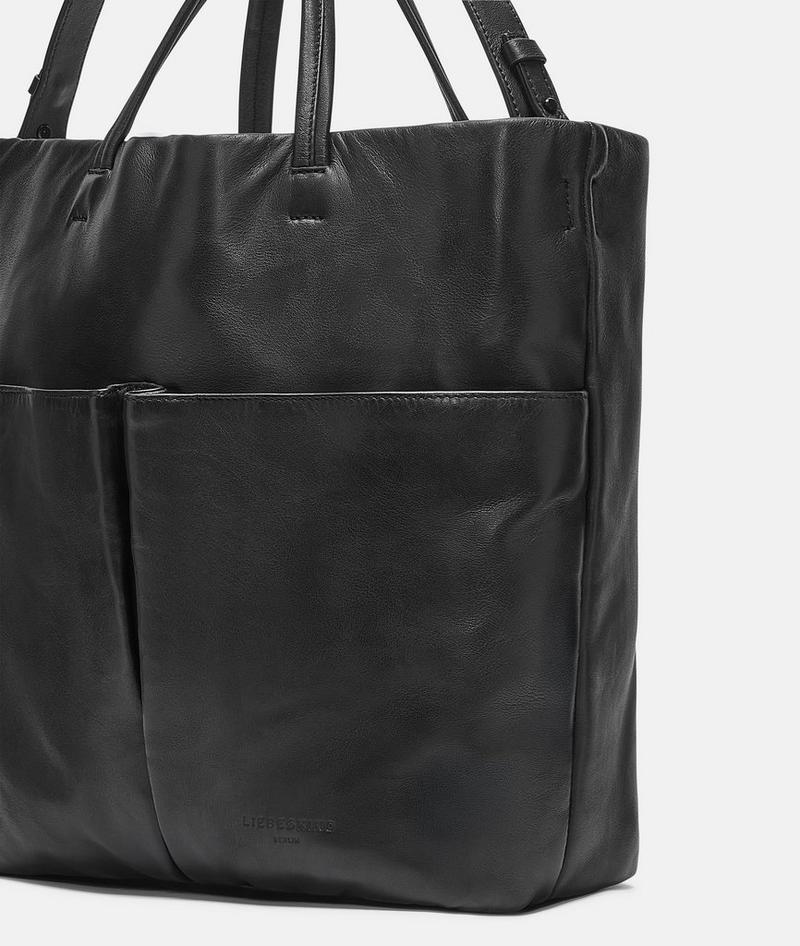 Liebeskind Herren Hera Tote L - Schwarz