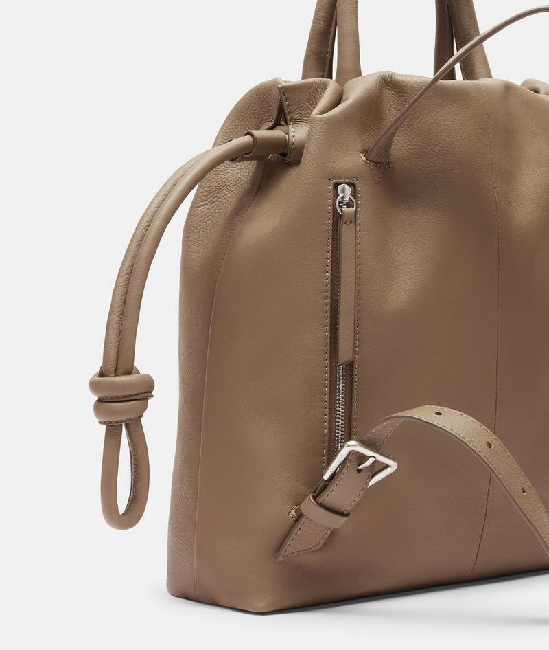 Liebeskind Herren Jillian Backpack S - Sandstein