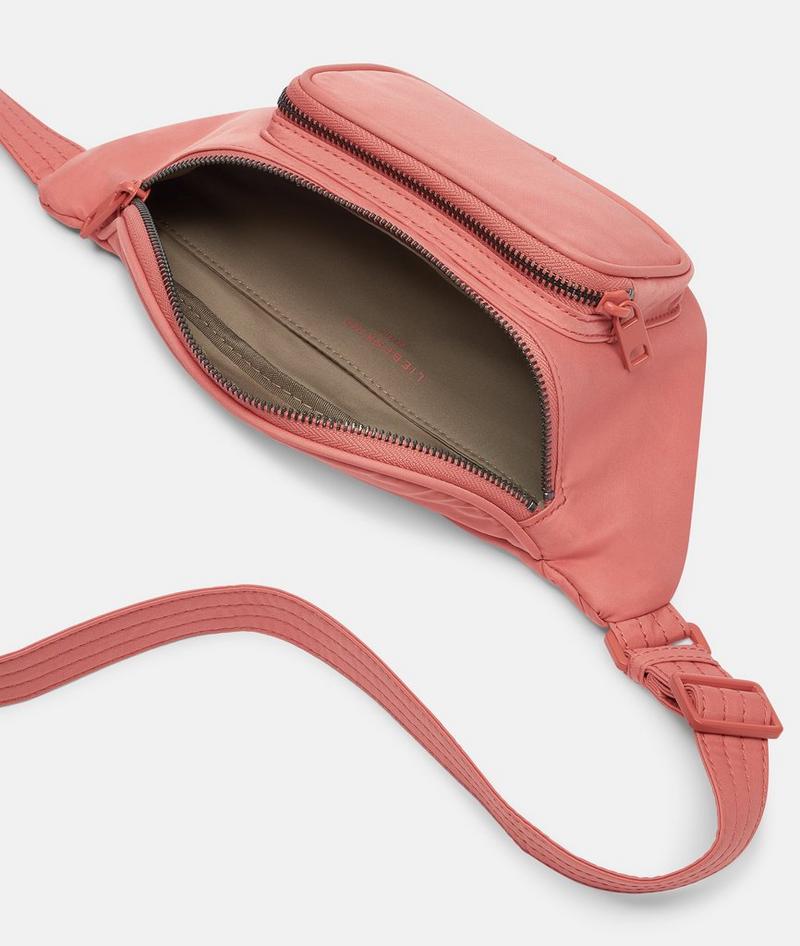 Liebeskind Herren Nylon Lila Belt-bag M - Koralle