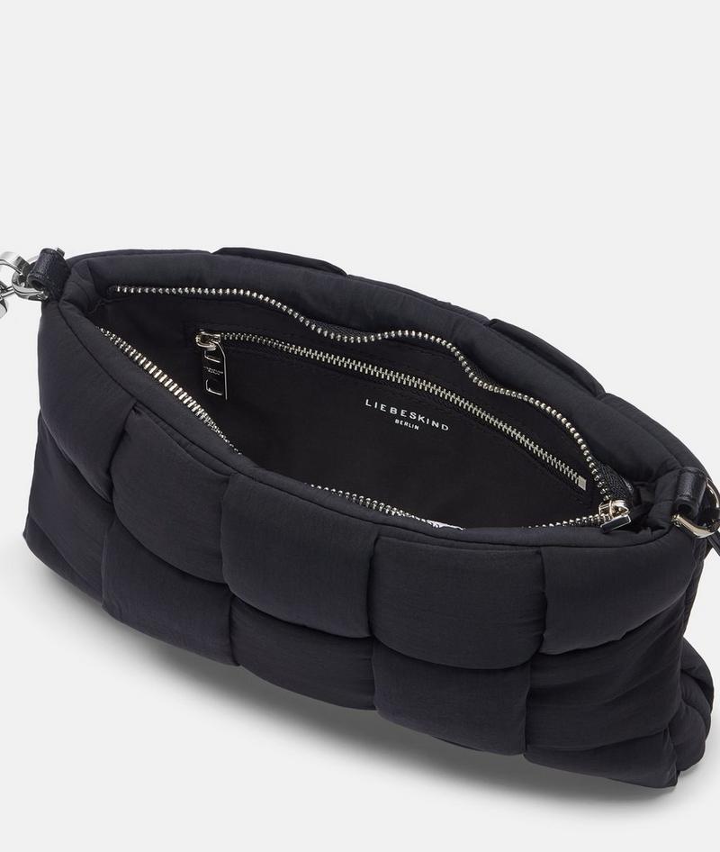 Liebeskind Herren Nylon Bo Crossbody S - Schwarz