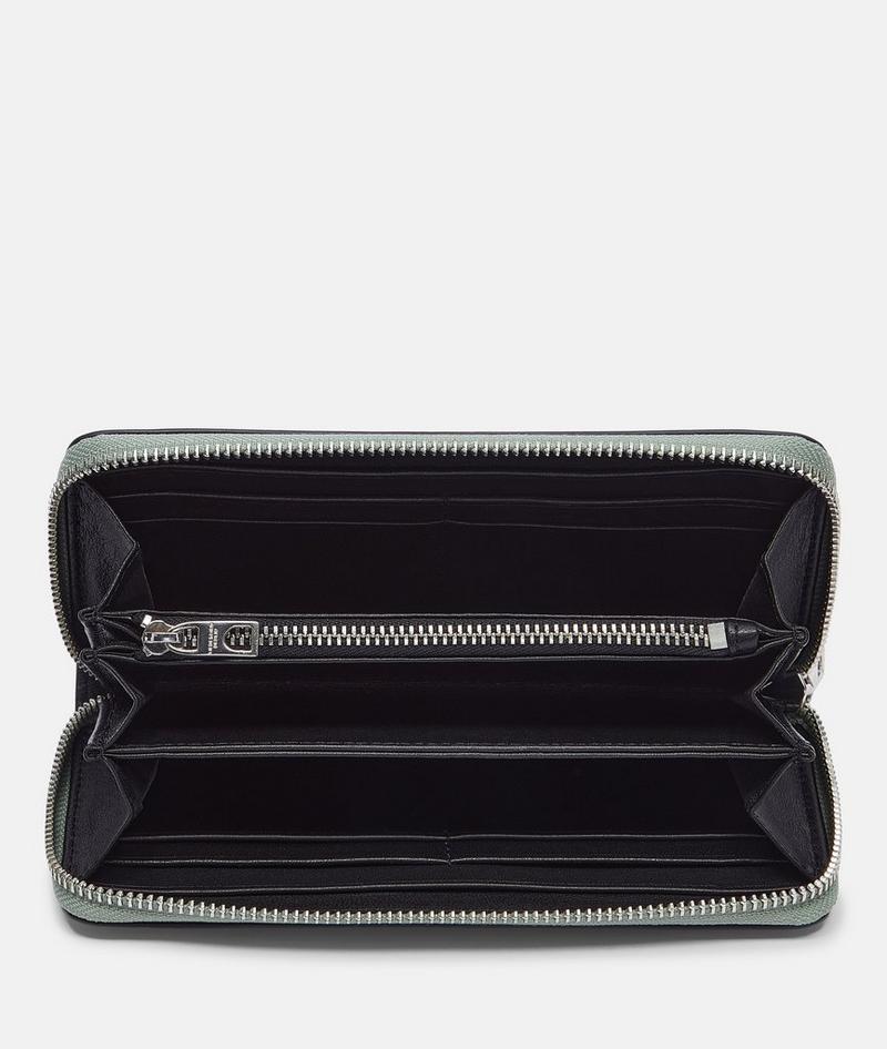 Liebeskind Herren Sally Geldbörse L - Dunkles Salbeigrün