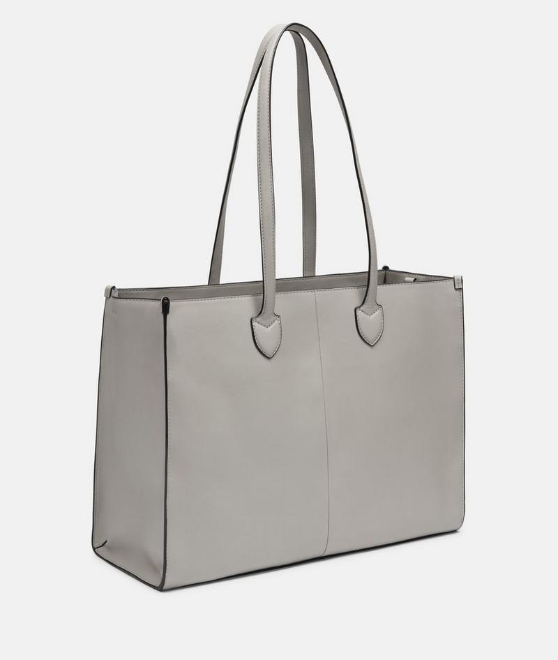 Liebeskind Herren Hilla Shopper L - Taubengrau