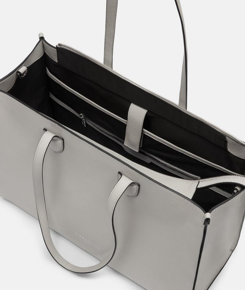 Liebeskind Herren Hilla Shopper L - Taubengrau