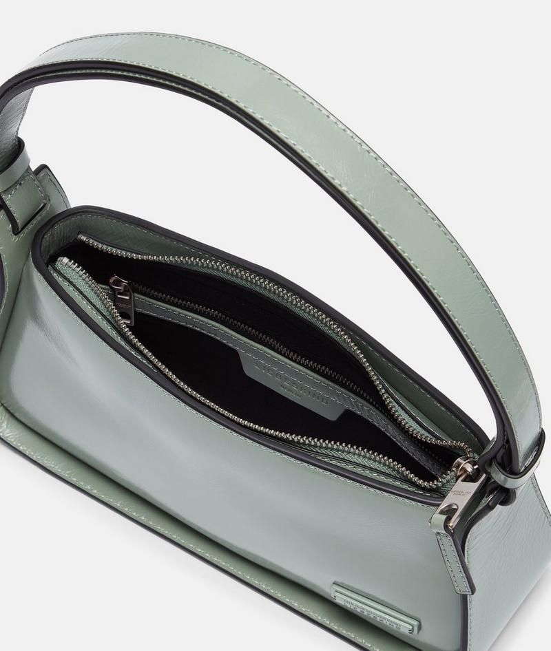 Liebeskind Herren Franzis Crossbody S - Dunkles Salbeigrün