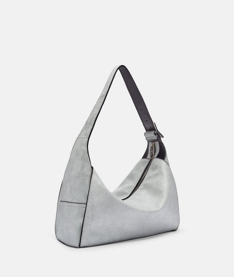 Liebeskind Herren Lou Hobo M - Creme