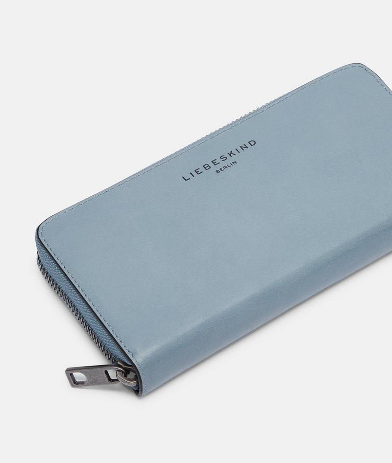Liebeskind Herren Sally Geldbörse L - Blassblau