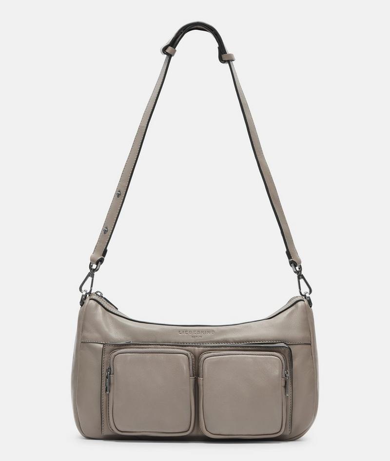 Liebeskind Herren Maia Hobo M - Steingrau