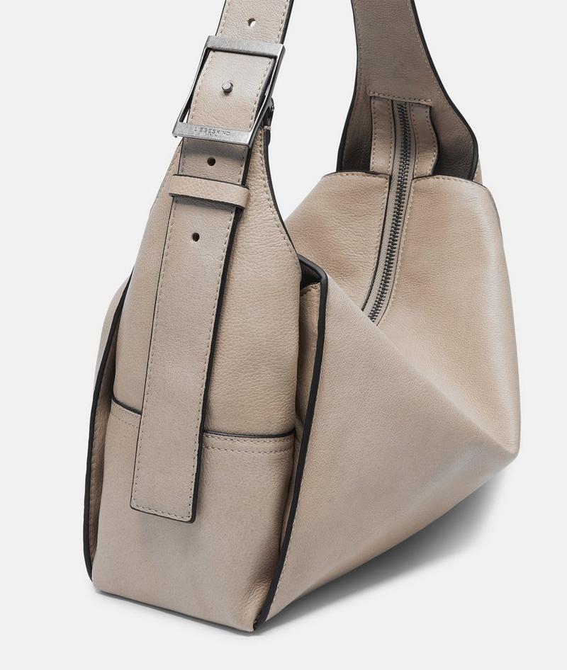 Liebeskind Herren Lou Hobo M - Beige