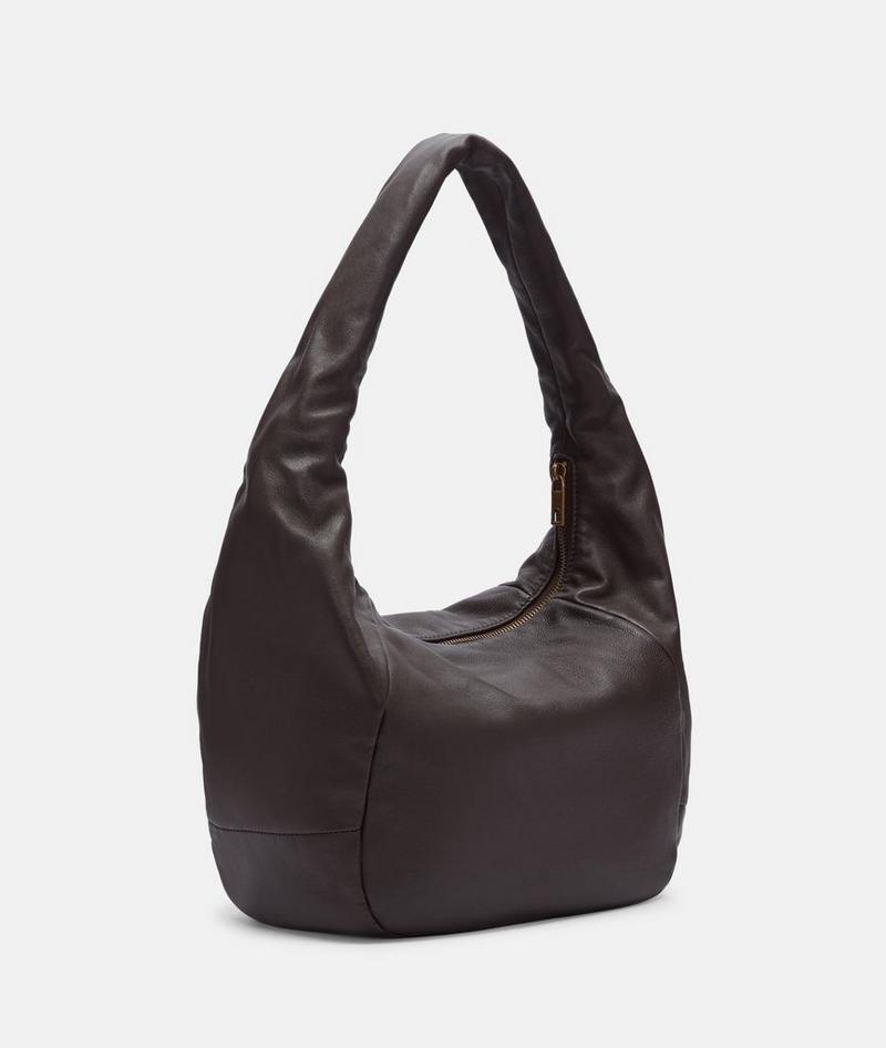 Liebeskind Herren Farrah Hobo M - Mokka