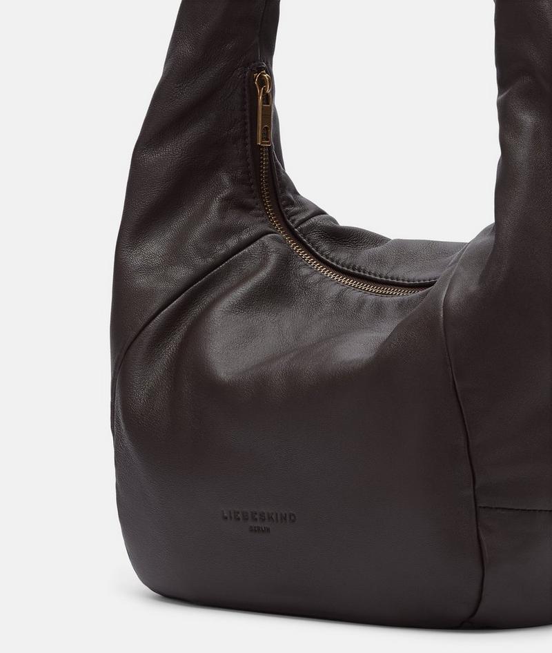 Liebeskind Herren Farrah Hobo M - Mokka