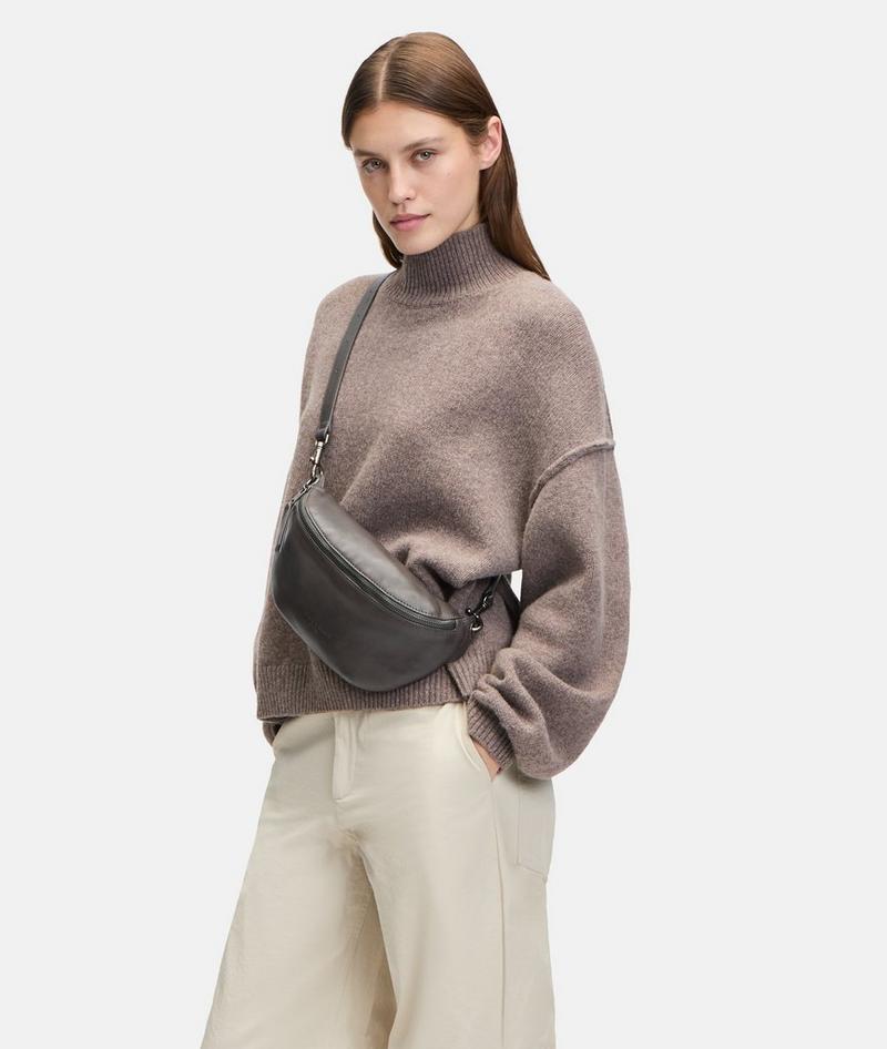 Liebeskind Herren Tavia Belt-bag M - Anthrazit