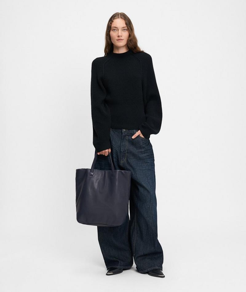 Liebeskind Herren Hera Tote L - Tiefblau