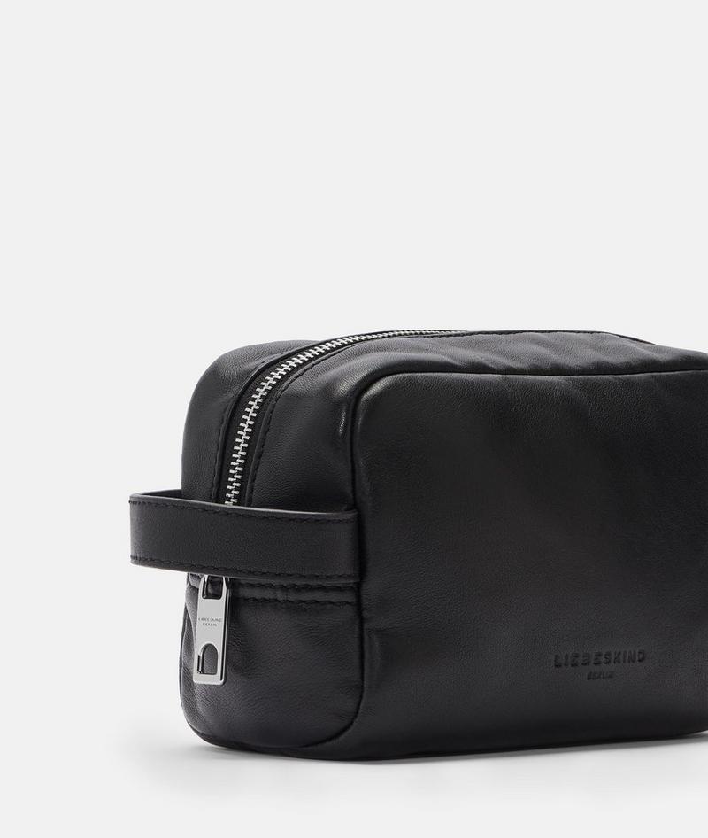 Liebeskind Herren Cosmetic Pouch S - Schwarz