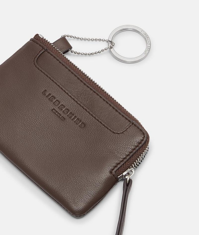 Liebeskind Herren Matti Geldbörse Xs - Dunkelbraun