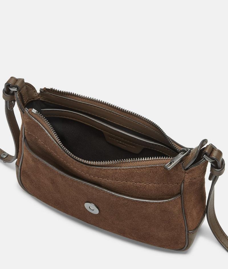 Liebeskind Herren Ren Crossbody S - Cognac