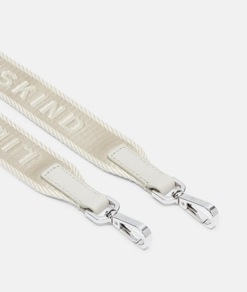 Liebeskind Herren Schultergurt Mit Logo - Creme