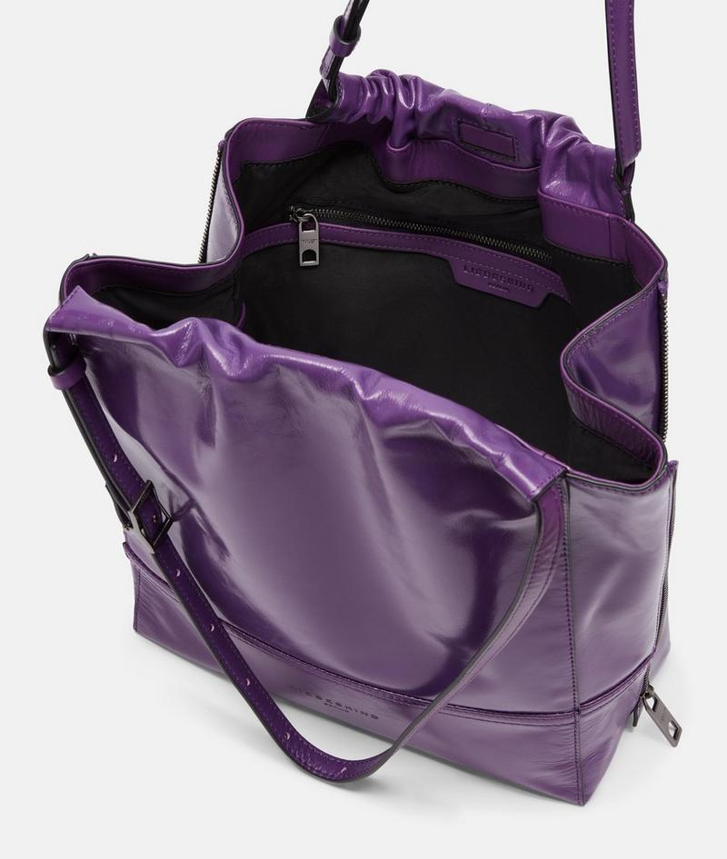 Liebeskind Herren Lou Shopper M - Lila