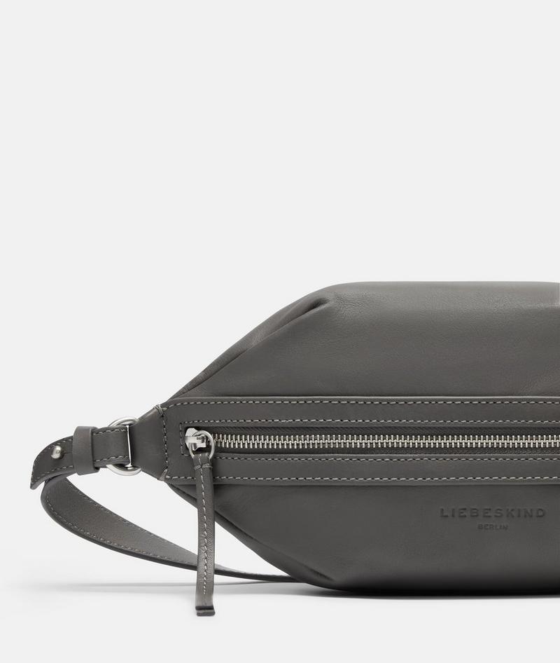 Liebeskind Herren Scarlet Belt-bag M - Grau