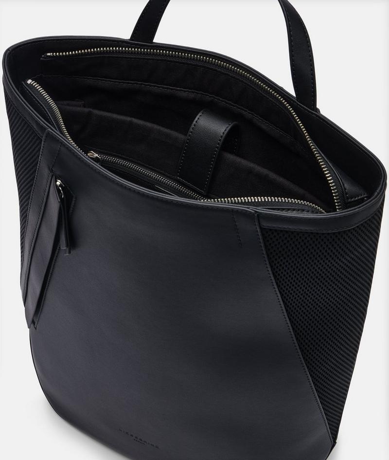 Liebeskind Herren Oval Backpack L - Schwarz