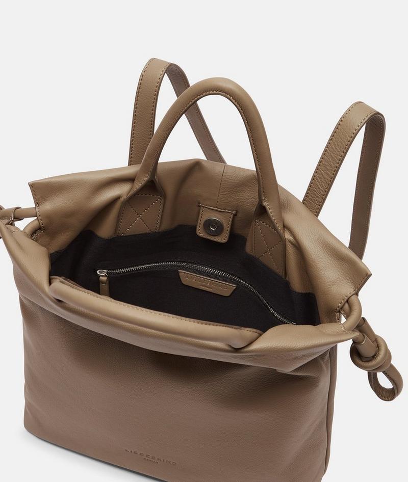 Liebeskind Herren Jillian Backpack S - Sandstein