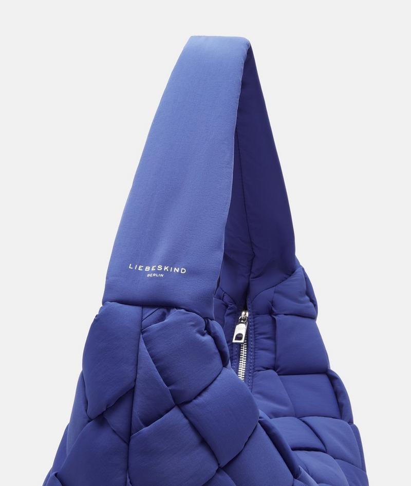 Liebeskind Herren Nylon Bo Hobo L - Lila