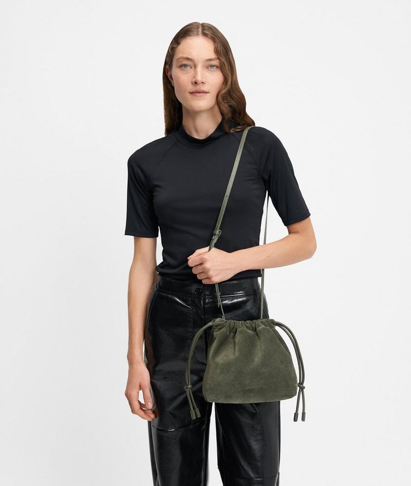 Liebeskind Herren Lya Hobo S - Olivgrün